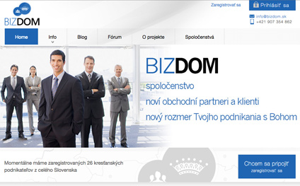 Bizdom.sk - databáza kresťanských podnikateľov